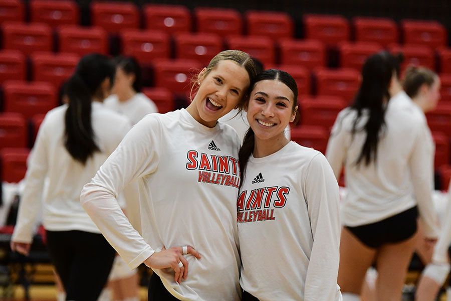 Players Smiling